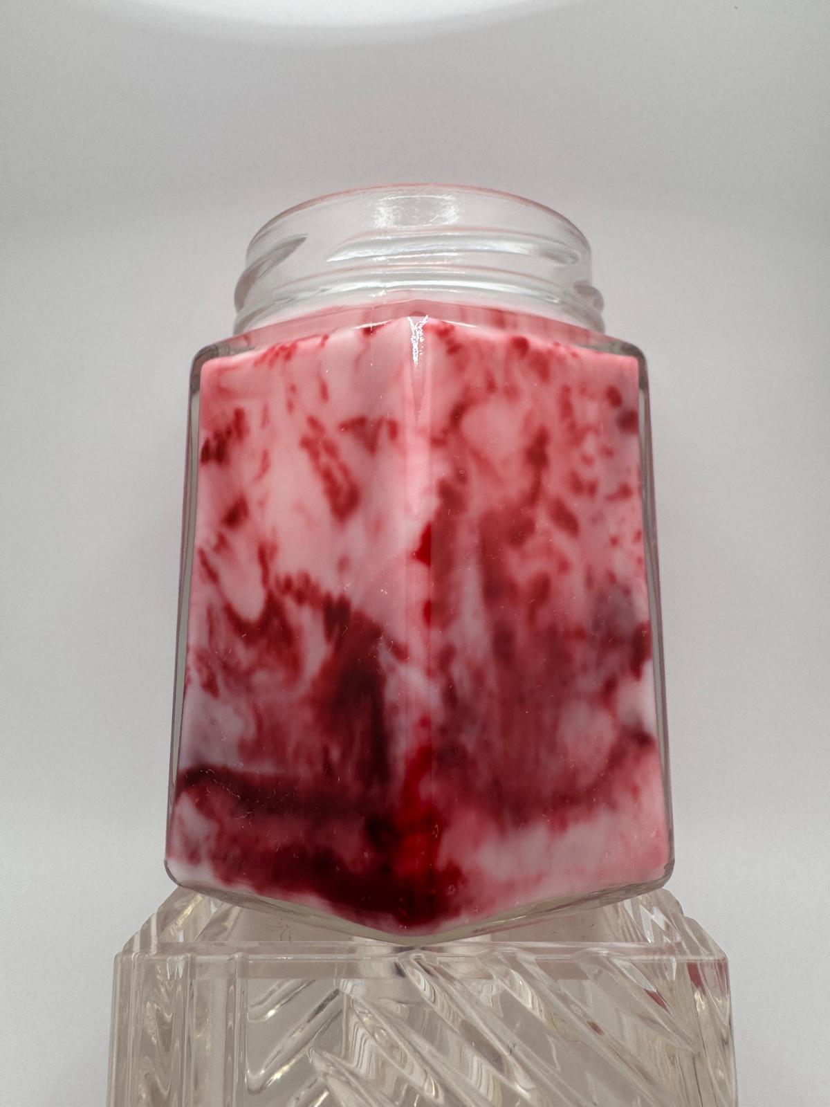 Scented candle - Marble Burgundy