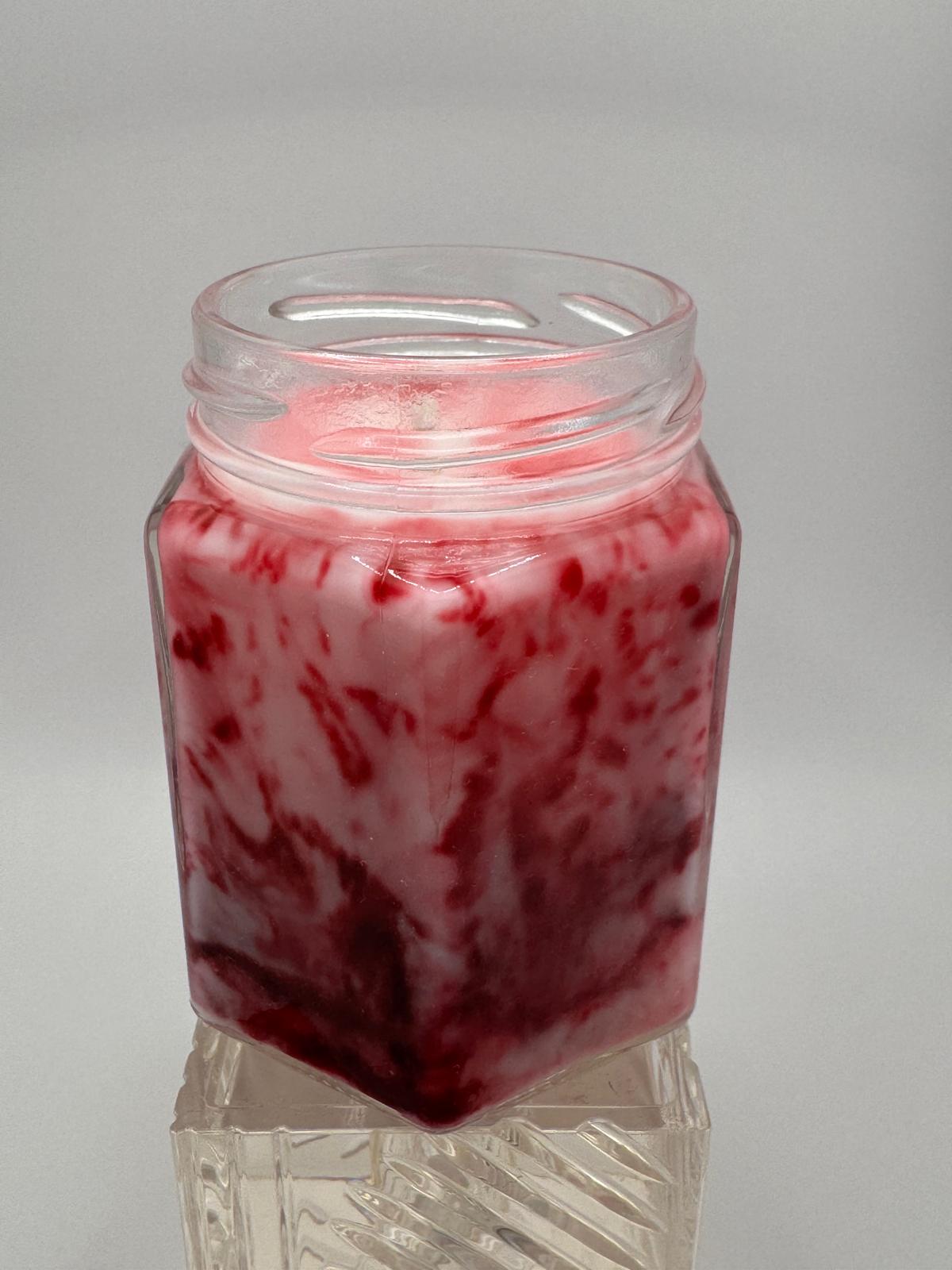 Scented candle - Marble Burgundy