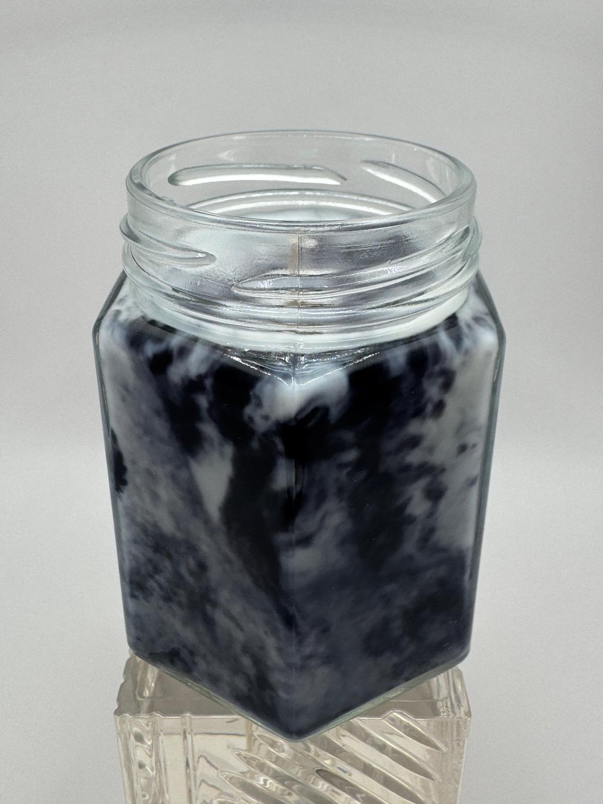 Scented candle - Black Marble