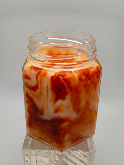 Scented candle - Marble Deep Orange