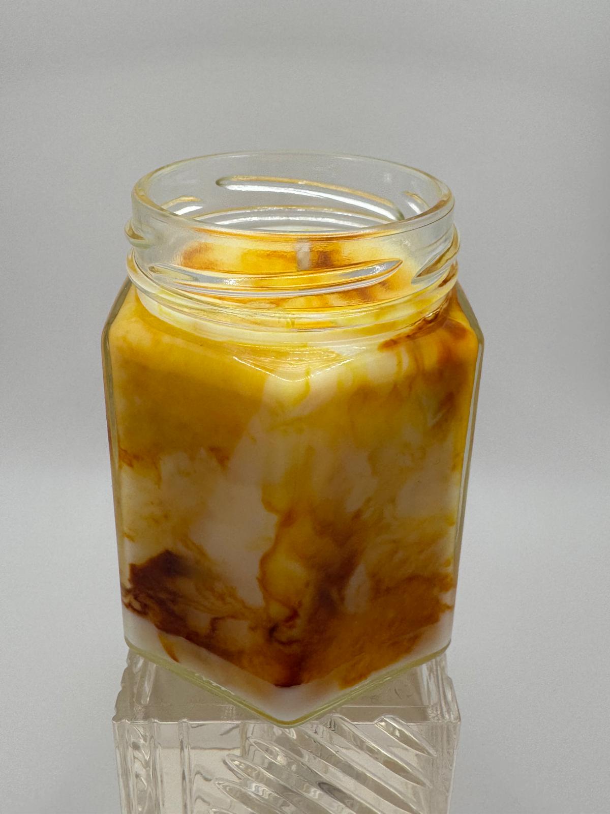 Scented candle - Marble Orange