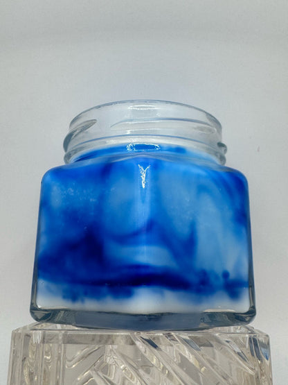 Lumânare parfumată - Marble Albastru Oceanic