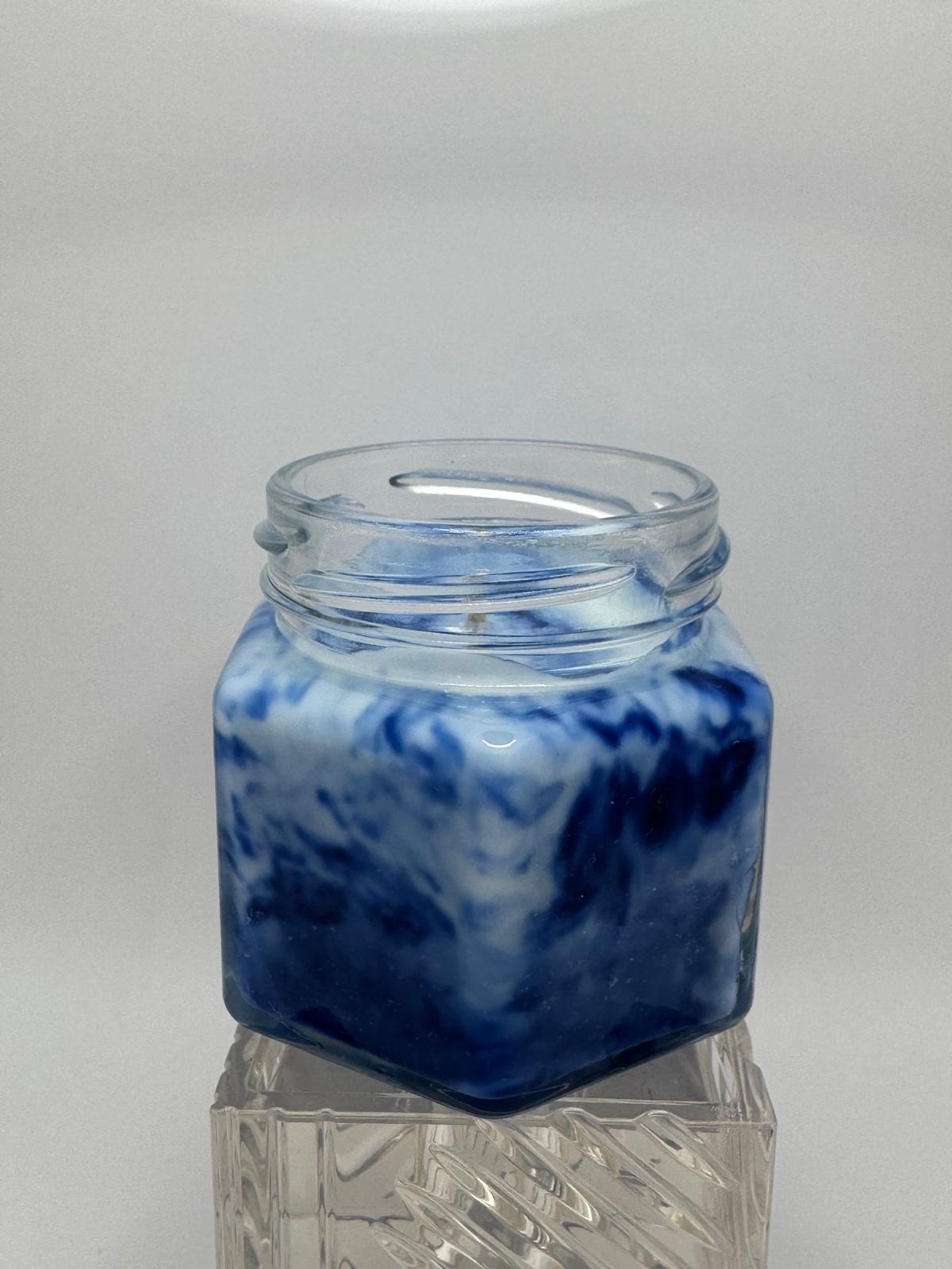 Scented candle - Blue Marble