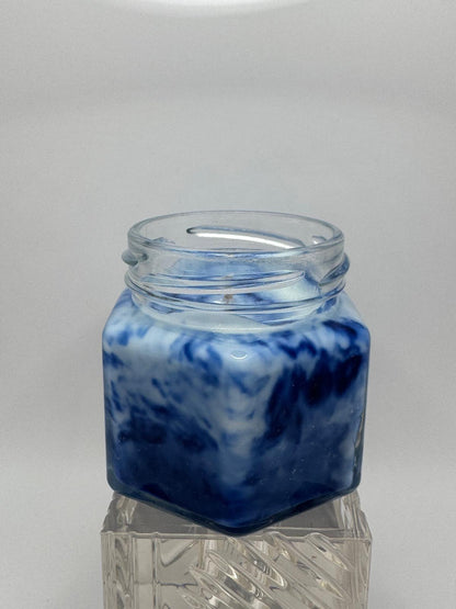 Scented candle - Blue Marble