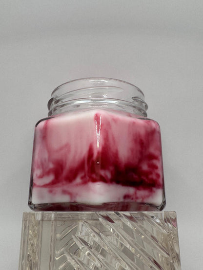 Scented candle - Marble Burgundy