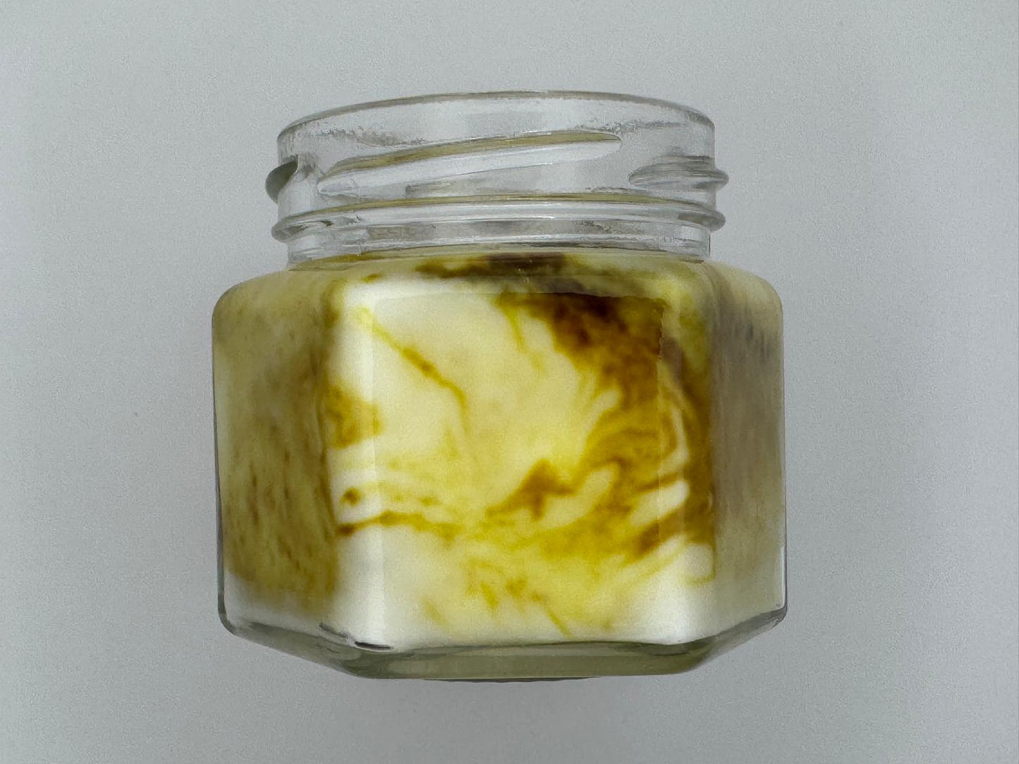 Scented candle - Marble Yellow Golden