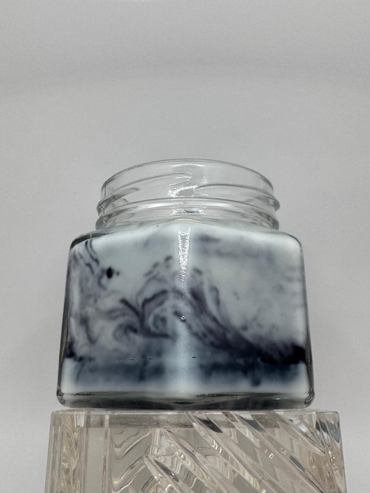 Scented candle - Black Marble