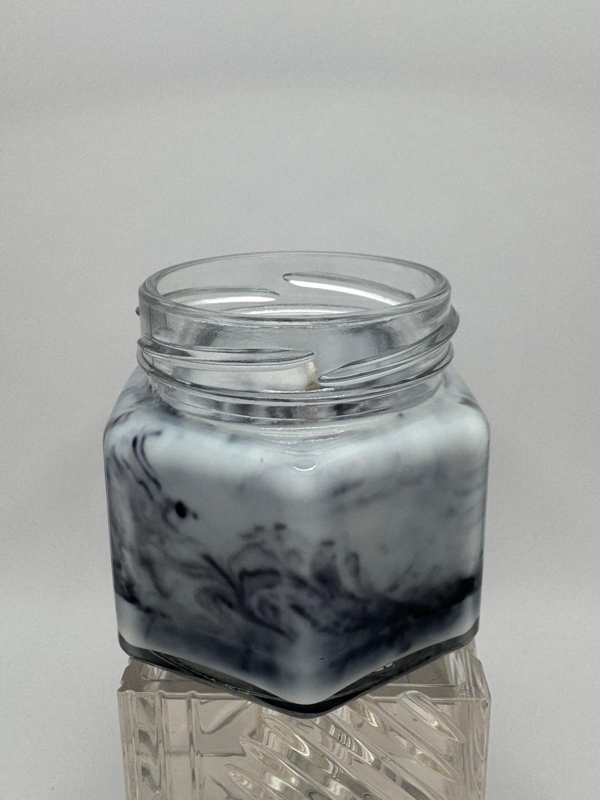 Scented candle - Black Marble