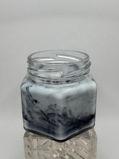 Scented candle - Black Marble