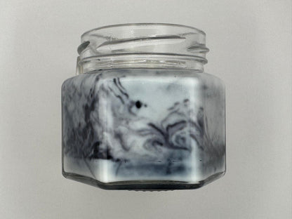 Scented candle - Black Marble