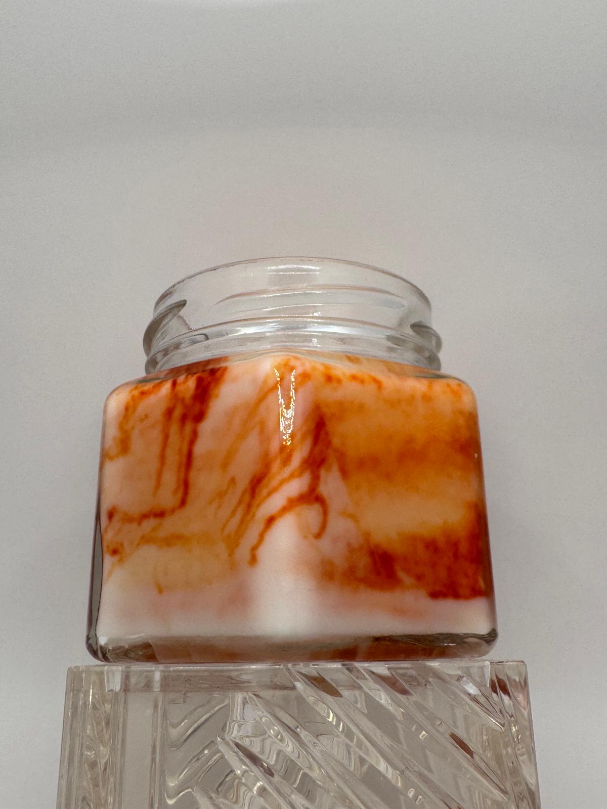 Scented candle - Marble Deep Orange