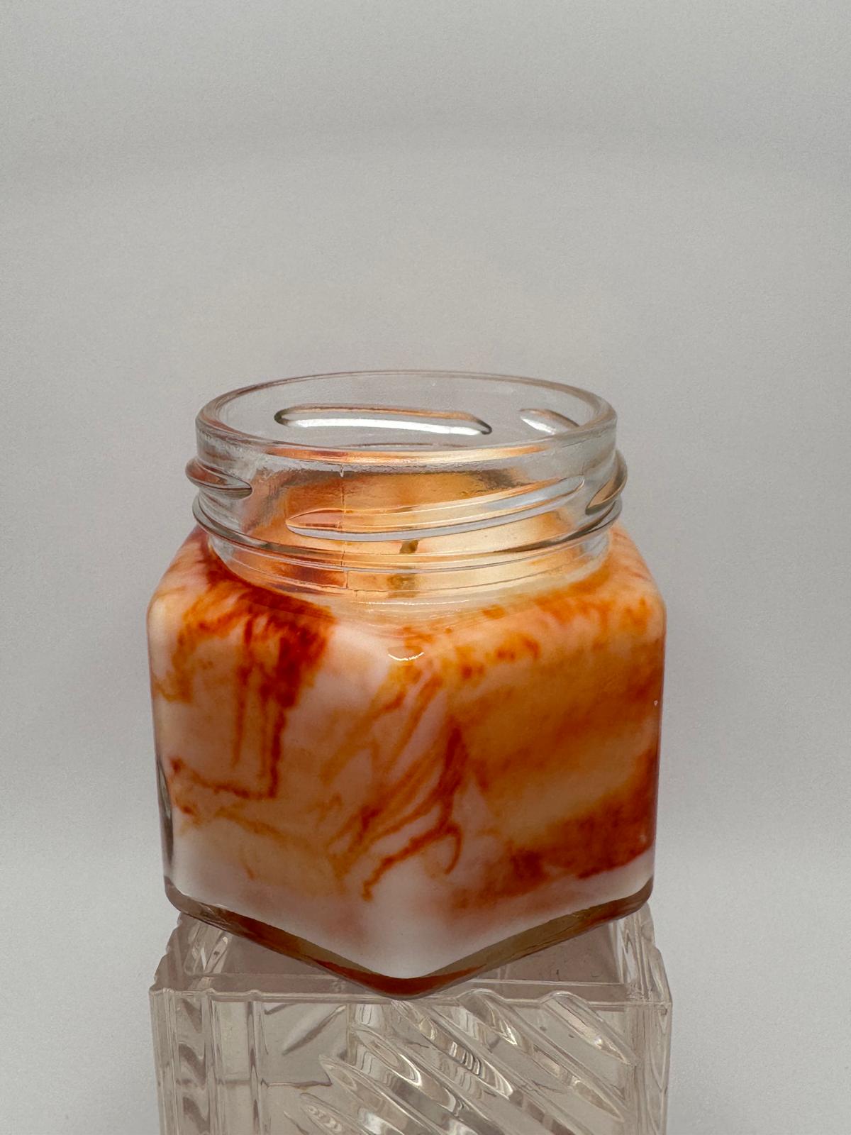 Scented candle - Marble Deep Orange