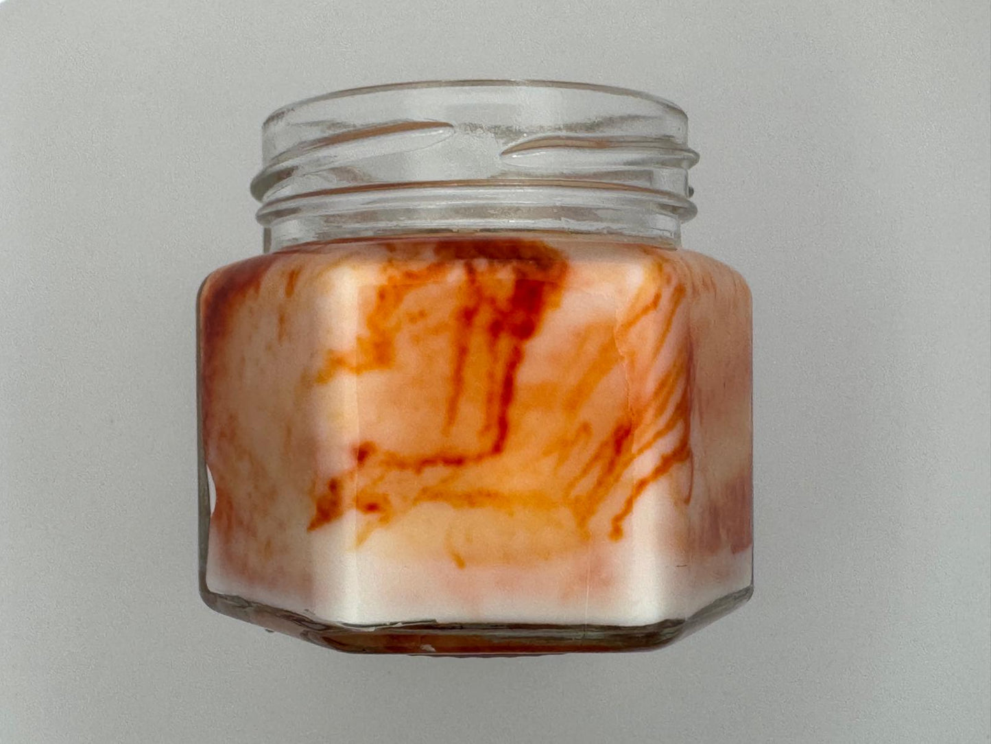 Scented candle - Marble Deep Orange