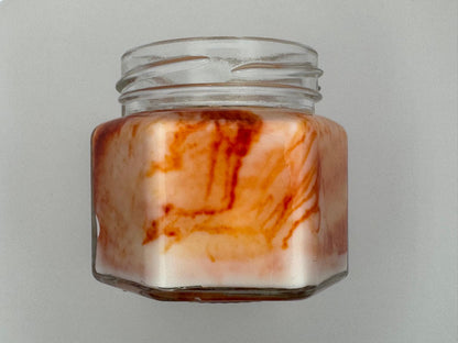 Scented candle - Marble Deep Orange